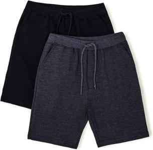 Kit Com 2 Bermudas Básicas Masculinas Em Moletom - Hering