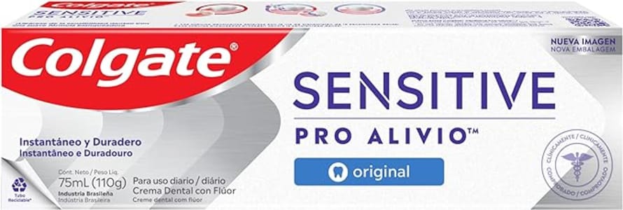 Colgate Creme Dental Para Sensibilidade Sensitive Pro Alívio Original 110g