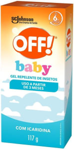 Repelente Off Baby Loção em Gel - 117ml