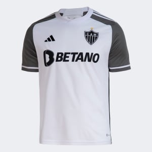 Camisa Atlético Mineiro II 23/24 s/n° Torcedor Adidas Masculina - Branco+Preto