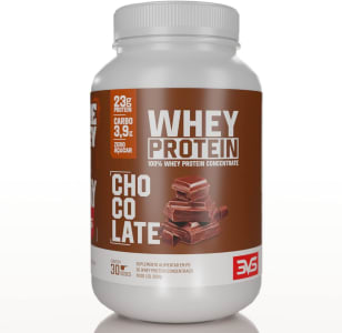 Whey Concentrado 100% Whey Protein 3VS Nutrition - 900g (Chocolate)