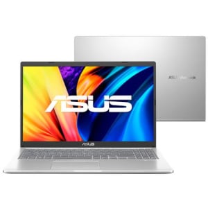 Notebook Asus Vivobook 15, Intel Core i3 1115G4, 8GB, 512GB SSD, Tela 15,6", Transparent Silver - X1500EA-EJ3667W