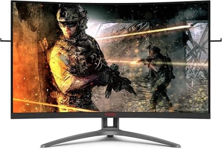 Monitor Gamer AOC Agon 32" Curvo 165Hz 1ms FreeSync AG323FCXE