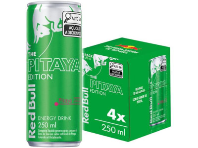 Bebida Energética Red Bull Pitaya - 250ml 4 Unidades