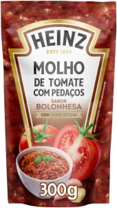 Heinz - Molho de Tomate Bolonhesa, 300g