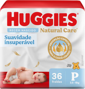 HUGGIES Fralda Huggies Natural Care P 36 Unidades