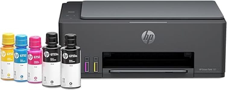 Impressora Multifuncional HP Smart Tank 581 Tanque de Tinta Colorida Wi-Fi com autorreparo, USB - Impressora, Copiadora e Scanner Cor: ‎Cinza Chumbo (4A8D5A)