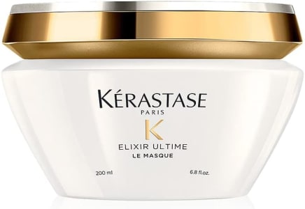 Kérastase Máscara Elixir Ultime Masque Le Masque, Todos os tipos de cabelos, Nutrição, brilho, Mix de 4 Óleos Preciosos, 200 ml