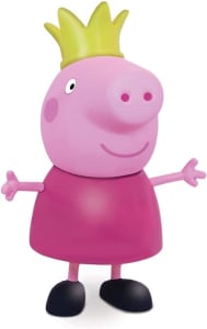 Boneco e Personagem Peppa Pig Princesa Vinil 15 Cm Elka Multicor