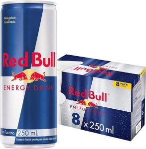 Energético Red Bull Energy Drink 250ml (8 latas)