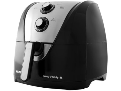 Fritadeira Elétrica sem Óleo/Air Fryer Mondial - Grand Family AFN-60-BI Preta 6L - Fritadeira sem Óleo / Air Fryer - Magazine {{route.pmdStoreName}}Logo LuLogo Magalu