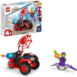 LEGO® Marvel Homem- Aranha e seus Incríveis Amigos Miles Morales: Triciclo Eletrônico do Homem-Aranha