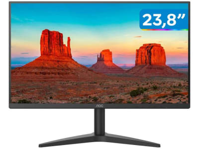 Monitor para PC AOC Série B1 24B1XHM 23,8” 75Hz 6ms Full HD HDMI VGA - Monitor para PC - Magazine