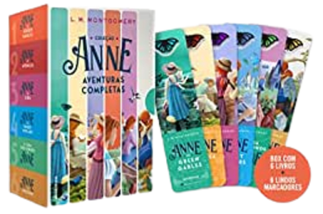 Coleção Anne de Green Gables: Aventuras Completas 6 volumes - Lucy Maud Montgomery