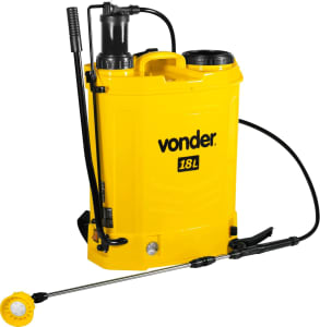 Pulverizador Costal 2 em 1 Manual/Bateria Lítio 18l Vonder