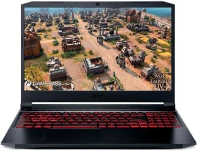 Notebook Gamer Acer Nitro 5 i5-11400H 8GB HD 1TB + SSD 256GB GTX 1650 Tela 17.3" W11 - AN517-54-56Q0