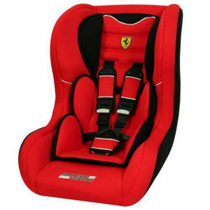 Cadeira Para Auto De 0 À 25 Kg - Trio Comfort Sp - Ferrari - Red - Team Tex