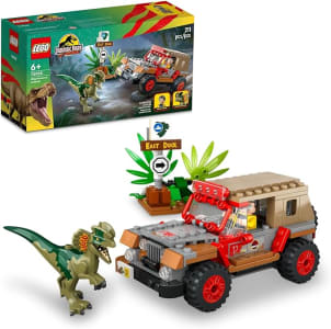 76958 LEGO® Jurassic Park Emboscada do Dilofossauro; Conjunto de Construção (211 Peças)