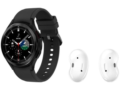 Smartwatch Samsung Galaxy Watch4 Classic BT Preto - 46mm + Fone de Ouvido Bluetooth Galaxy Buds - Magazine Ofertaesperta