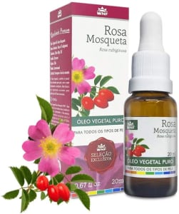 Óleo Vegetal Rosa Mosqueta - 20ml - WNF - 100% Puro - Exclusivo