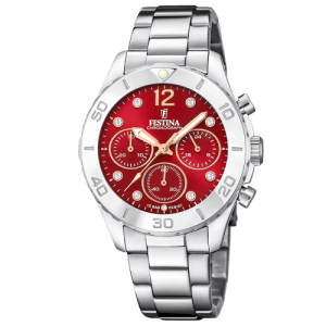 Relógio Festina Boyfriend Feminino Aço