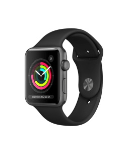 Apple Watch Series 3 GPS - 42mm - Caixa Cinza-Espacial de Alumínio com Pulseira Esportiva