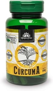 Cúrcuma Orgânica 90 Cápsulas 600mg - Kampo De Ervas