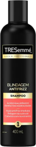 2 Unidades de Shampoo com Ácido Hialurônico e Queratina Hidrolisada Blindagem Antifrizz Tresemmé - 400ml