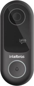 Vídeo Porteiro Inteligente Wi-Fi Allo w3 Intelbras (Preto)