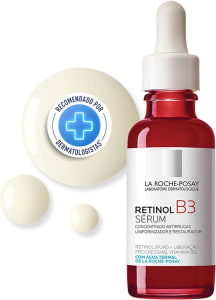 La Roche-Posay Retinol B3 Sérum Antirrugas, Retinol concentrado, Redução de rugas acentuadas, Vitamina B3