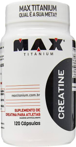 Creatine Max Titanium - 120 Capsulas