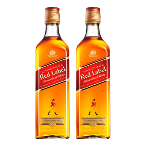 Kit com 2 Unidades Whisky Johnnie Walker Red Label 500ml