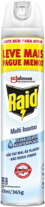 2 Unidades Inseticida Aerossol Raid Multi-insetos Aqua Protection - 420ml Cada