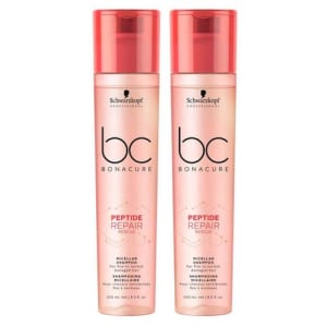 Kit 2 Shampoos Schwarzkopf BC Peptide Repair Rescue Kit com 2 Shampoos - Schwarzkopf Professional - Magazine Ofertaesperta