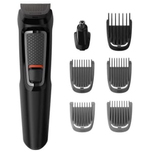 Aparador de Pelos Philips Multigroom Series 3000 7 em 1 Bivolt MG3721/15 - Preto