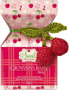 Deo Colônia Cherry Giovanna Baby 50ml