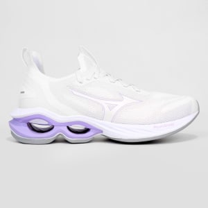 Tênis Mizuno Wave Creation 24 Wk Feminino - Branco+Cinza