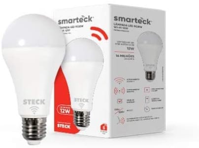 Lâmpada Inteligente Smarteck 12w - Bivolt - Compatível com Alexa