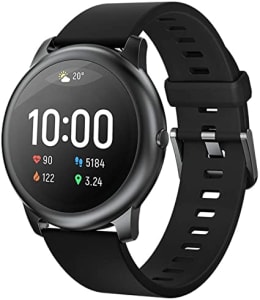 Smartwatch Haylou LS05 Solar, Bluetooth 5.0, IP68, Tela 1.28" HD - 2020 (Preto)