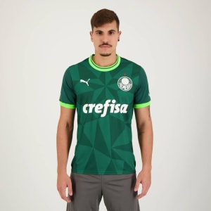 Camisa Puma Palmeiras I 2023 - Verde