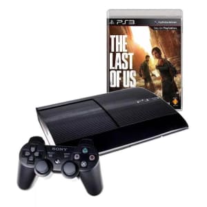 Playstation 3 Slim Sony, 500GB + Controle Sem fio