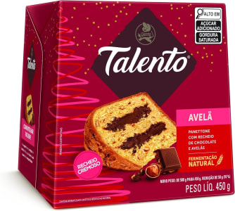 Panettone TALENTO Avelã 450g