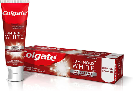 2 Unidades - Creme Dental Colgate Luminous White Brilliant Mint 140g