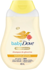 2 Unidades — Shampoo Hidratação Glicerinada Dove Baby Frasco 400ml