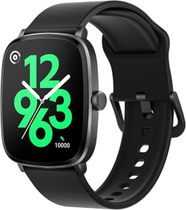 HAYLOU RS5 Smartwatch,2.01"AMOLED Display Bluetooth Telefone Chamada Relógio Inteligente para Homens e Mulheres,Duas Alças,Assistente de Voz,IP68,Comp