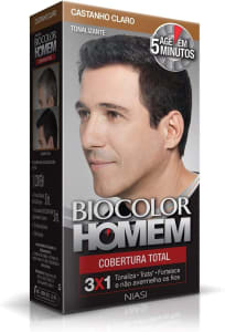 Tonalizante, Biocolor Homem Castanho Claro