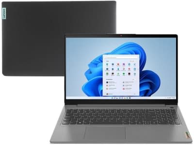 Notebook Lenovo Ideapad 3i Intel Core i3 4GB - 256GB SSD 15,6” Full HD Windows 11 82MD000ABR - Notebook - Magazine Ofertaesperta