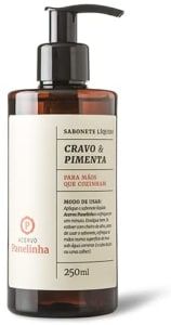 Sabonete Líquido Cravo & Pimenta, 250ml, Acervo Panelinha