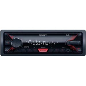 MP3 Player Automotivo Sony DSX-A100 Entradas Auxiliar Frontal e USB - Preto