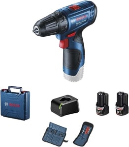 Bosch Parafusadeira Furadeira Gsr 120-LI 12v 2 Baterias E Maleta